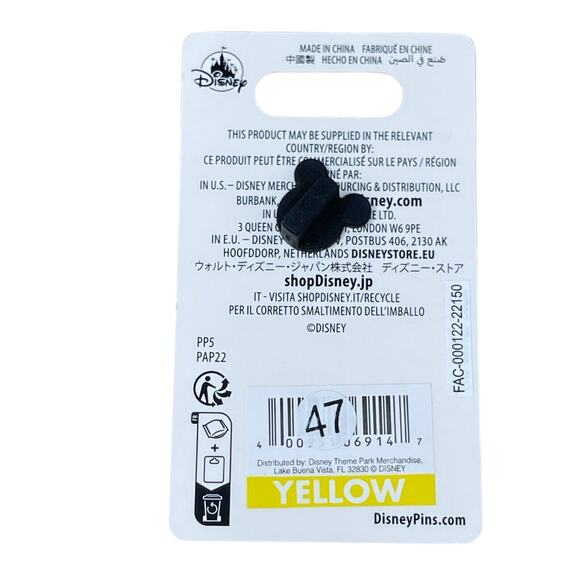 Disney Princess Pin Cinderella Portrait Goldtone Frame Blue Sparkle - Picture 2 of 4